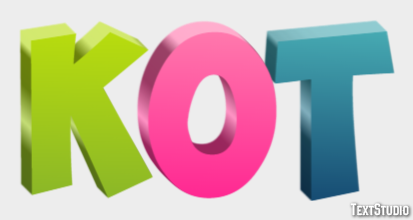 Kot Efekt tekstowy