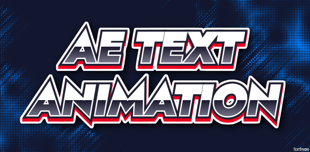 Ae Text Animation Tekst Effect