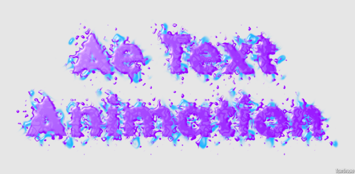 Ae Text Animation Tekst Effect