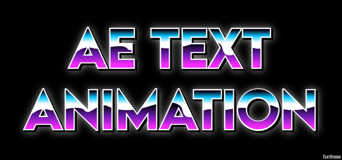 Ae Text Animation Tekst Effect