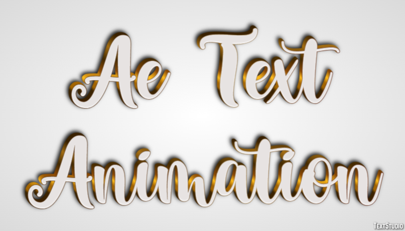 Ae Text Animation Tekst Effect