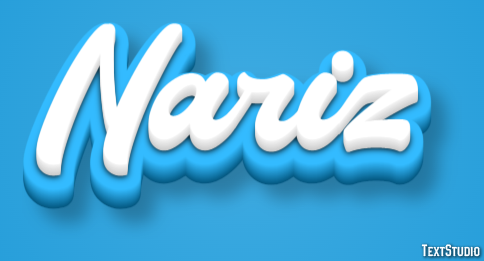Nariz Text Effect