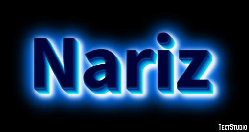 Nariz Text Effect