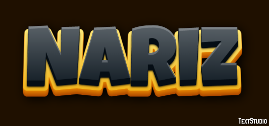 Nariz Text Effect