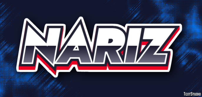 Nariz Text Effect