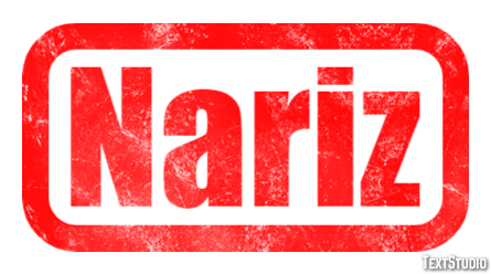 Nariz Text Effect