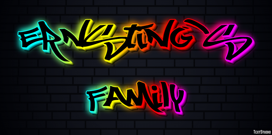 Ernsting's Family Texteffekt