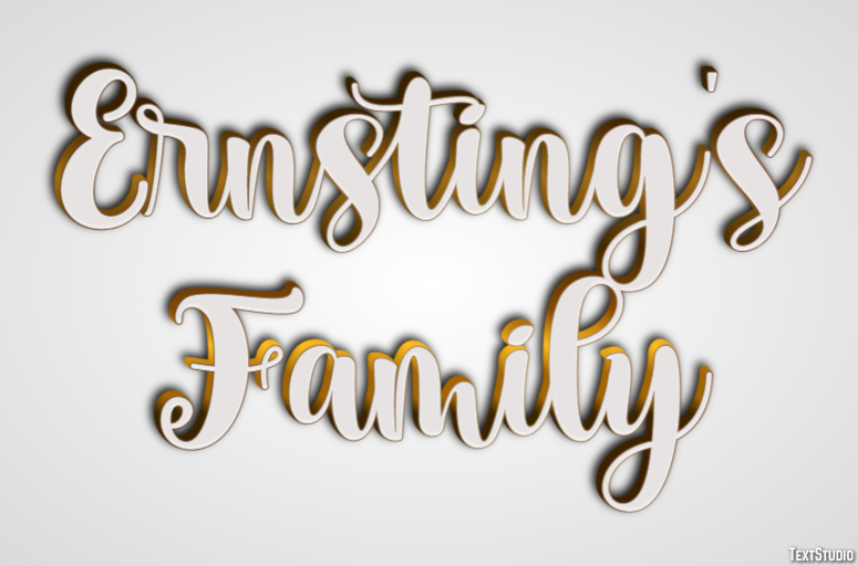 Ernsting's Family Effetto testo