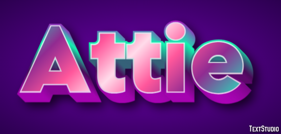 Attie Text Effect
