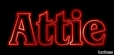 Attie Text Effect
