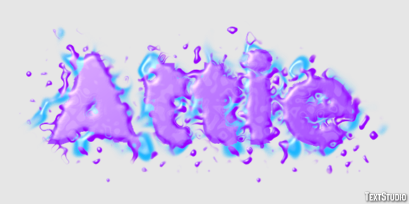 Attie Effet de Texte
