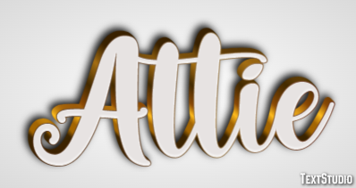 Attie Text effect