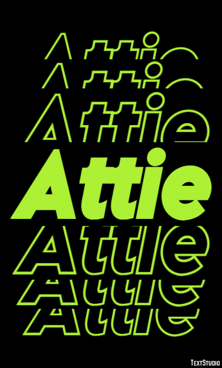 Attie Text Effect
