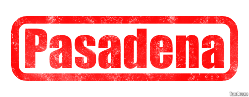 Pasadena Efekt tekstowy