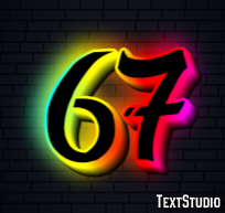 67 Efekt tekstowy
