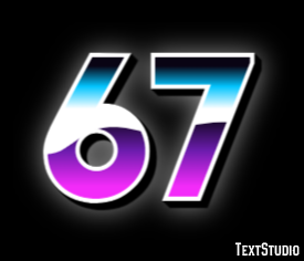 67 Efekt tekstowy