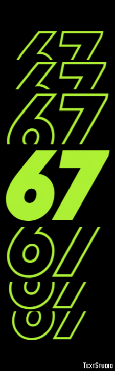 67 Efekt tekstowy