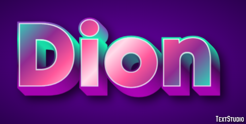 Dion Text effect