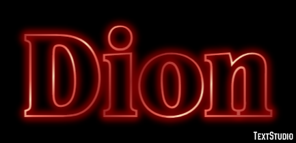 Dion Text effect