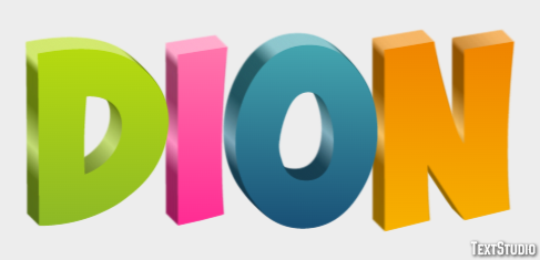 Dion Text effect