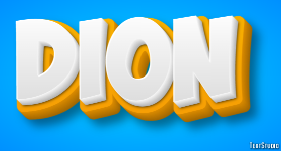 Dion Text effect