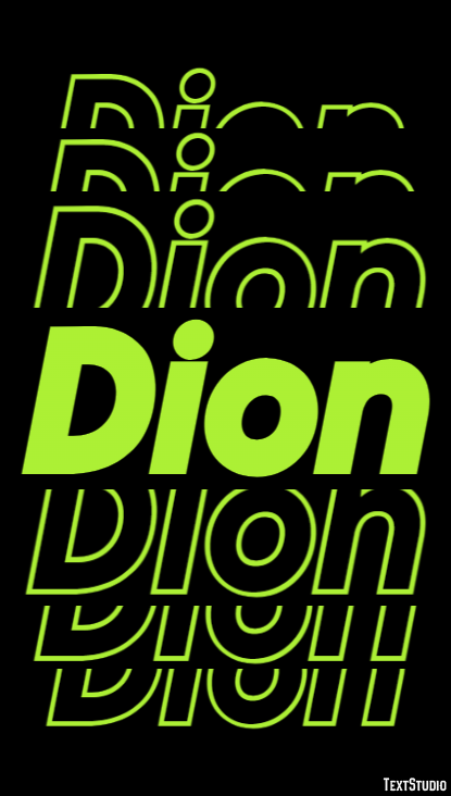 Dion Text Effect