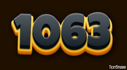 1063 Эффект текста
