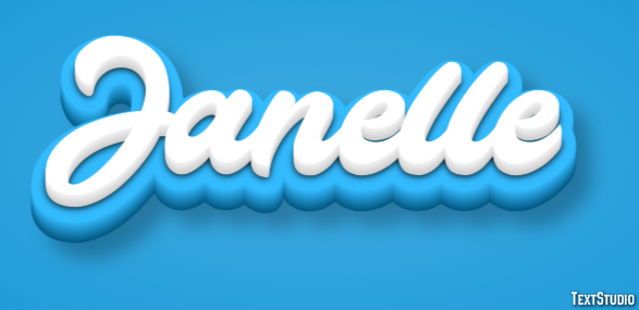 Janelle Text Effect