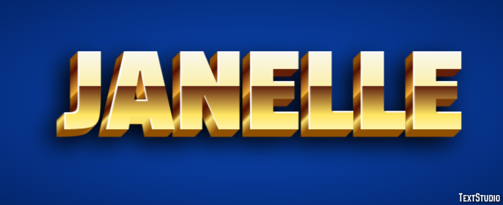 Janelle Text Effect