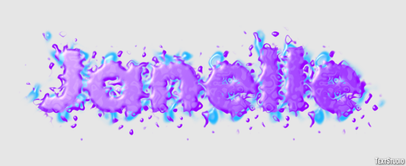 Janelle Text Effect