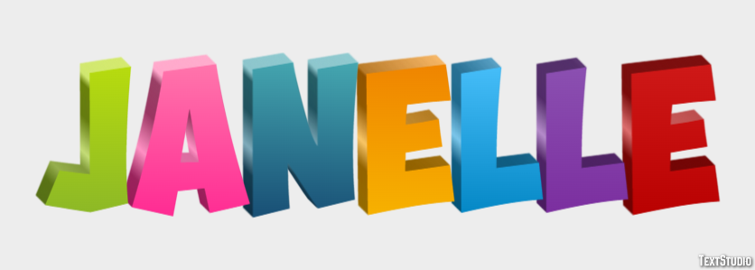 Janelle Text Effect