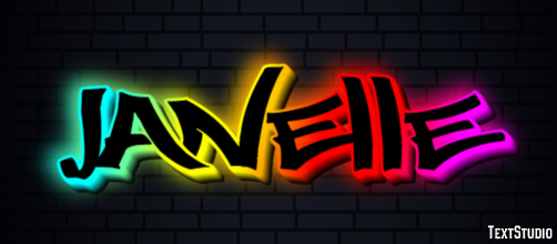 Janelle Text Effect