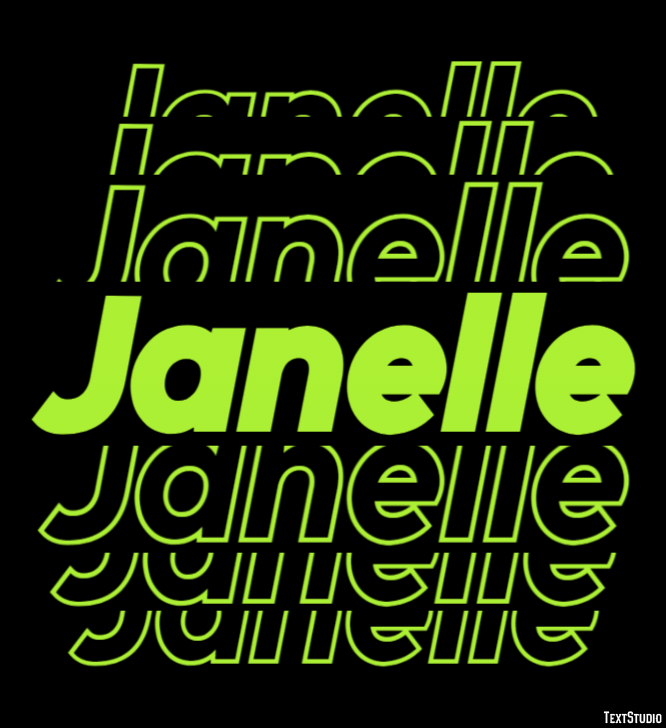 Janelle Efeito do texto