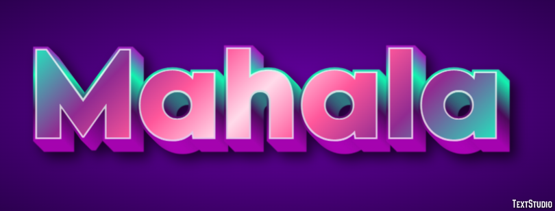 Mahala Text Effect