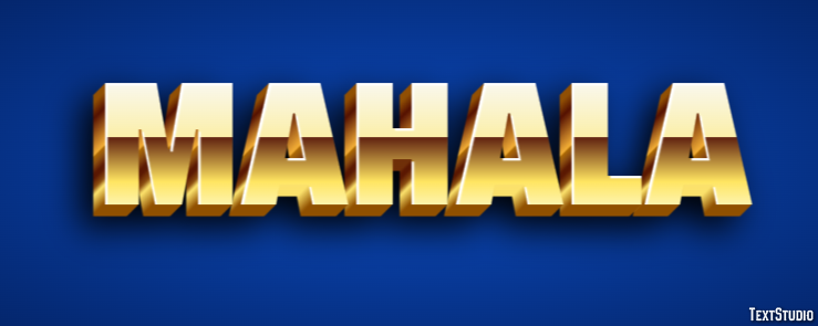 Mahala Text Effect