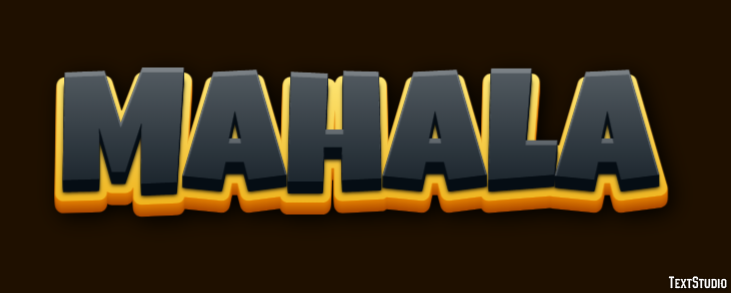 Mahala Text Effect