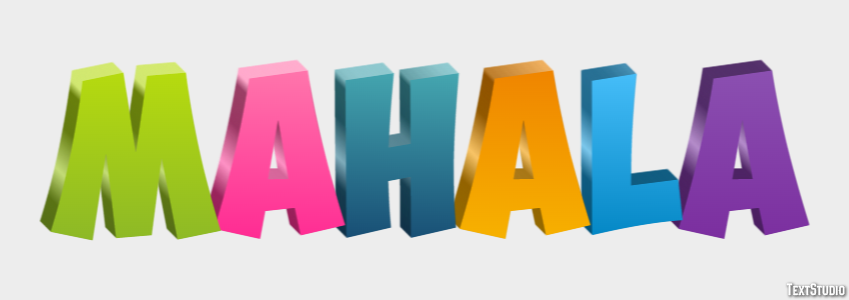 Mahala Text Effect