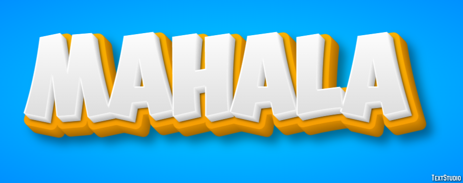 Mahala Text Effect