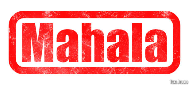 Mahala Texteffekt
