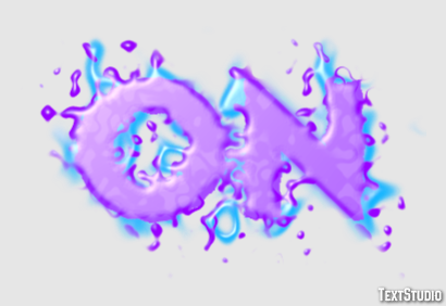 On Text Effect