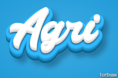 Agri Text Effect
