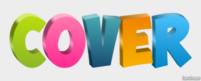 Cover Efecto de Texto