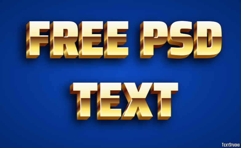 Free Psd Text Text Effect