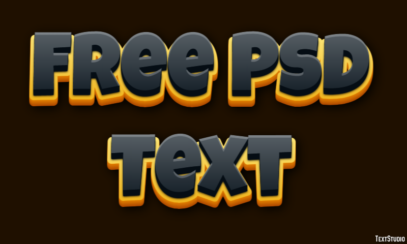 Free Psd Text Text Effect