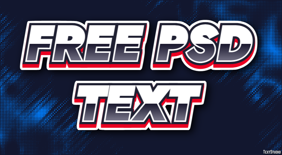 Free Psd Text Text Effect