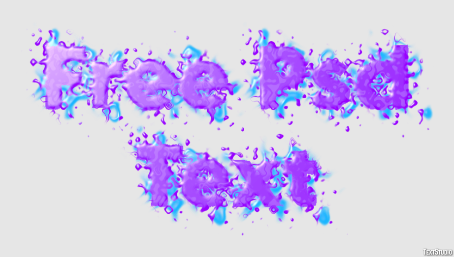 Free Psd Text Text Effect