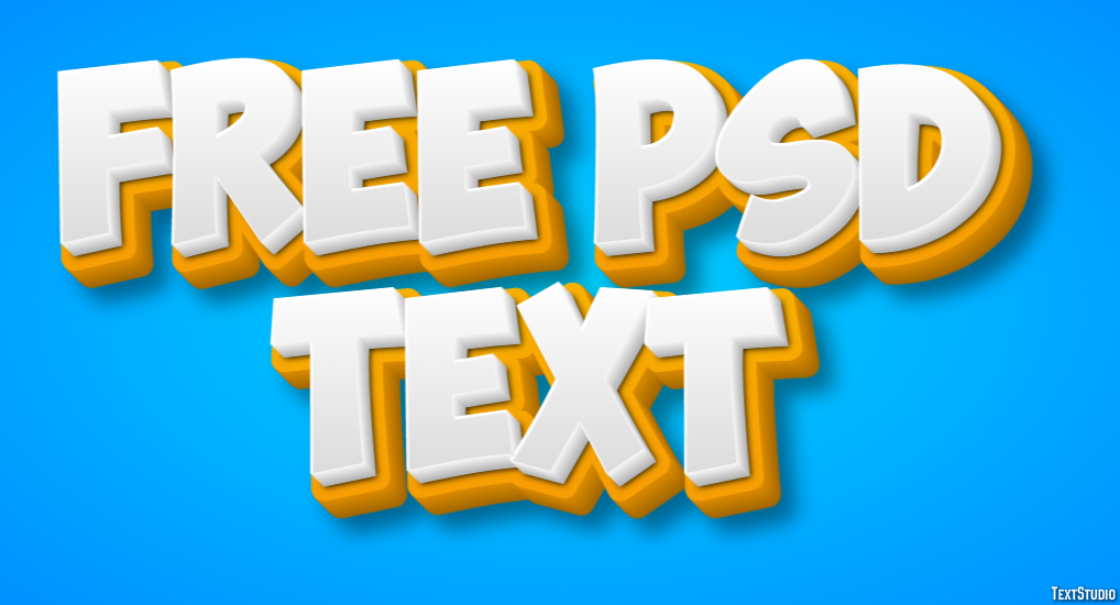 Free Psd Text Text Effect