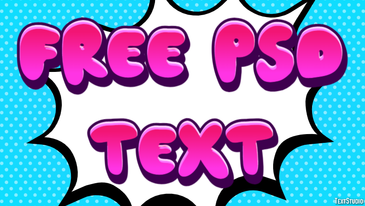 Free Psd Text Text Effect