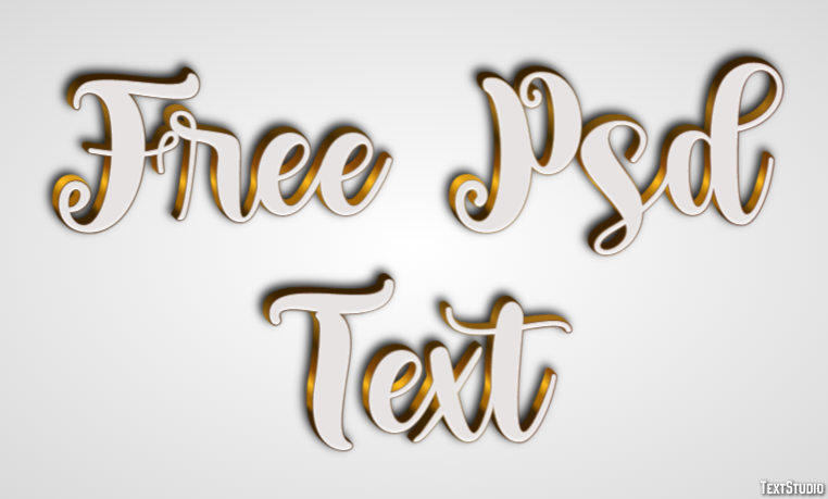 Free Psd Text Text Effect