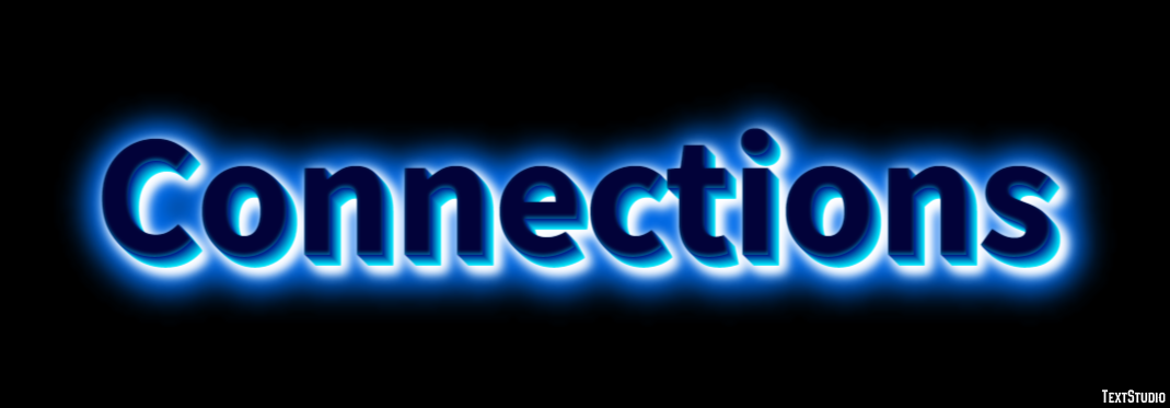 Connections Efeito do texto